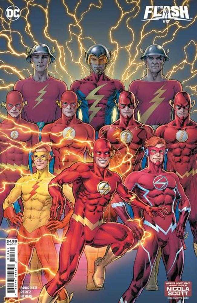 Flash #13 Cover D Nicola Scott Artist Spotlight Card Stock Variant