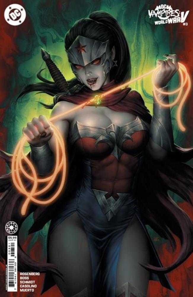 DC vs Vampires World War V #3 (Of 12) Cover B Kendrick Kunkka Lim Card Stock Variant