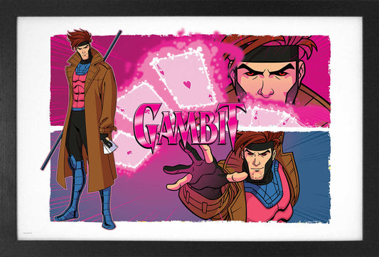 X-Men 97 Gambit Comic Framed Print