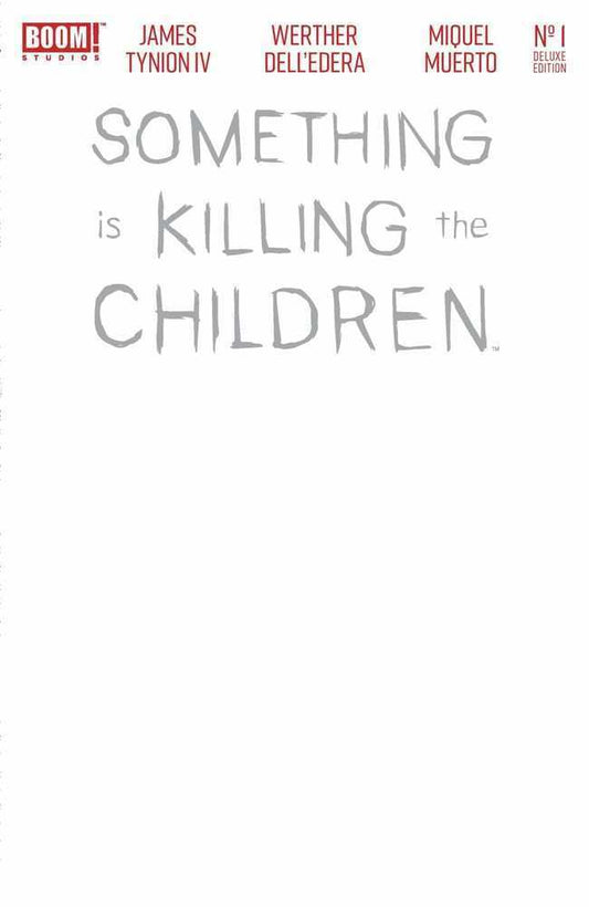 Something Is Killing The Children Deluxe #1 Cover F Foil Sketch (