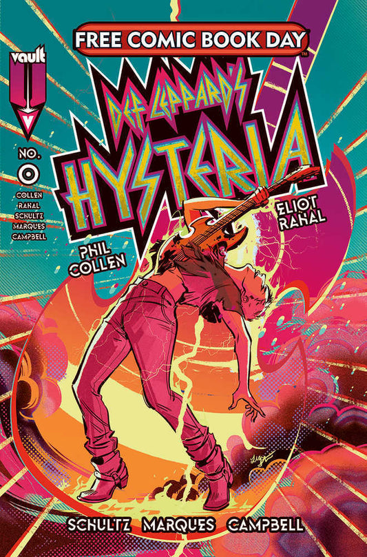 Free Comic Book Day 2025 Single Unit Def Leppards Hysteria Free Comic Book Day Special (Ne