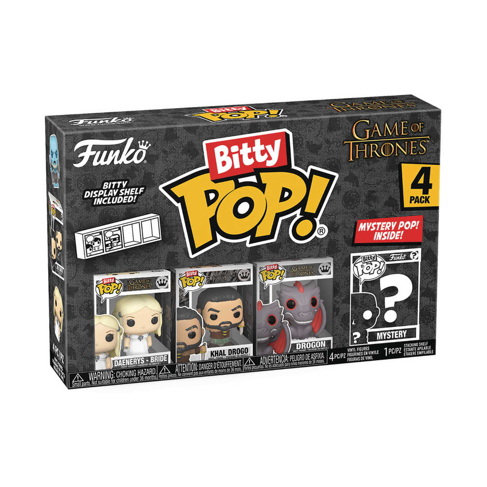 Bitty Pop Game Of Thrones Khaleesi 4pk Vinyl Figure