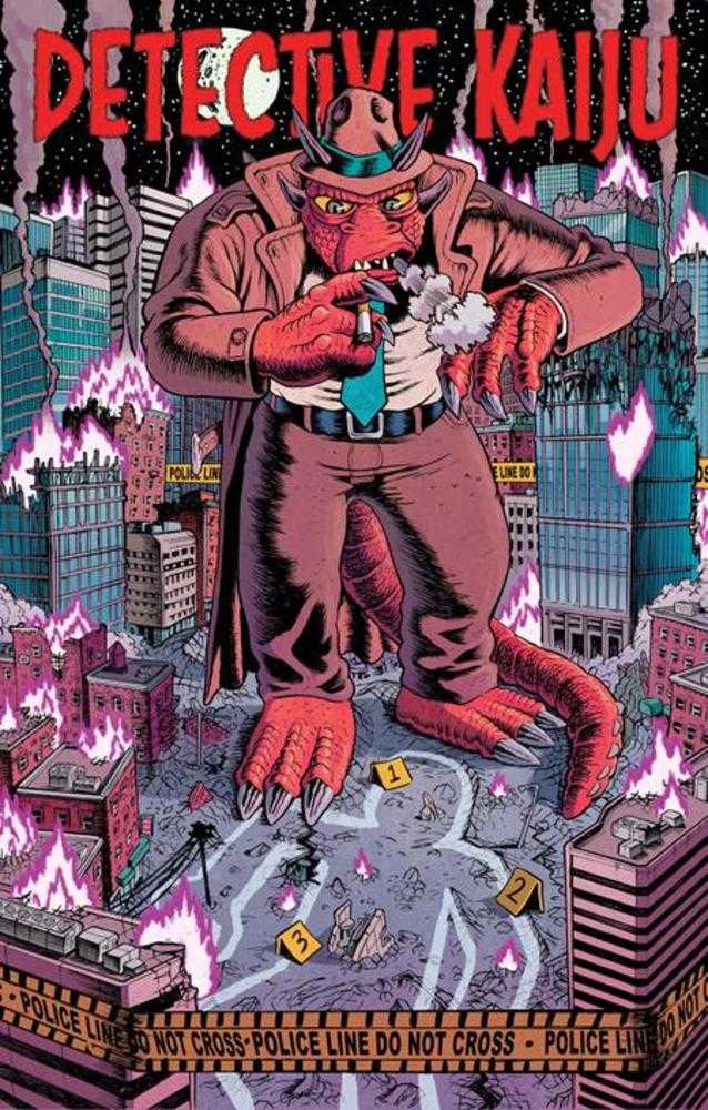 Detective Kaiju #1 (Of 4) Cover B Jake Smith (Mature)