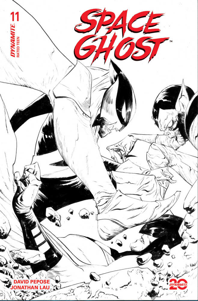 Space Ghost #11 Cover H 10 Copy Variant Edition Lee Line Art