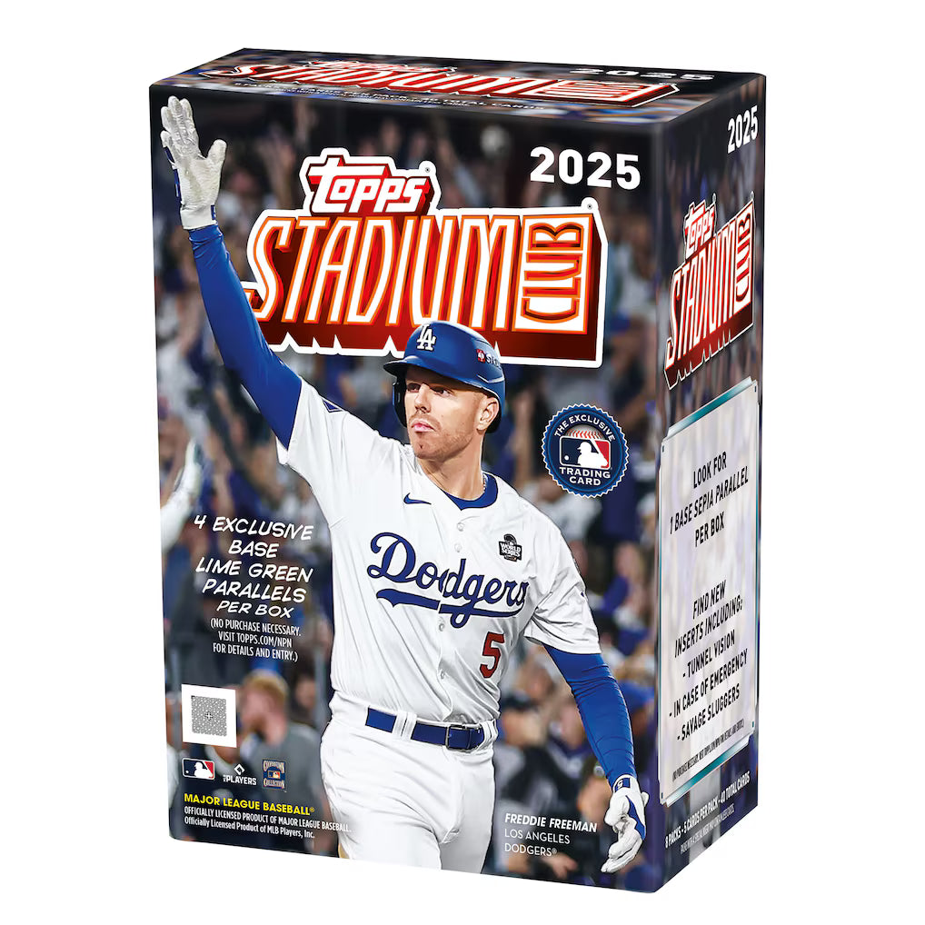 2025 Topps Stadium Club Baseball Factory Sealed Box