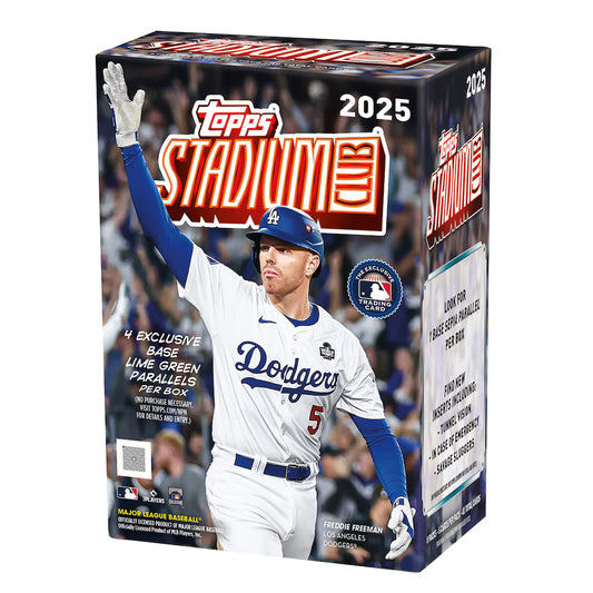 2025 Topps Stadium Club Baseball Factory Sealed Box