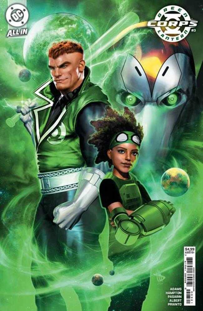 Green Lantern Corps #3 Cover B Dave Wilkins Card Stock Variant