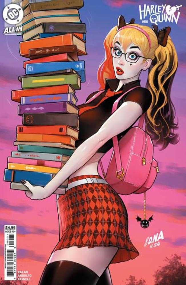 Harley Quinn #50 Cover B David Nakayama Card Stock Variant