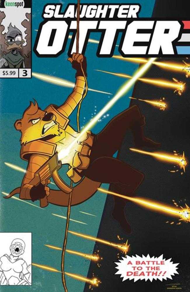 Slaughter Otter #3 Cover B J Hammond G.I. Joe Homage