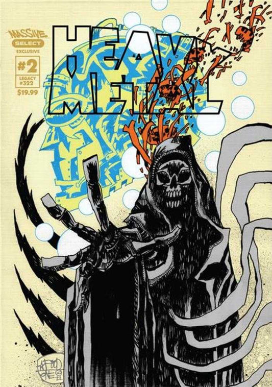 Heavy Metal Magazine #2 Cover D Jim Mahfood Massive Select Exclusive Variant (Mature)