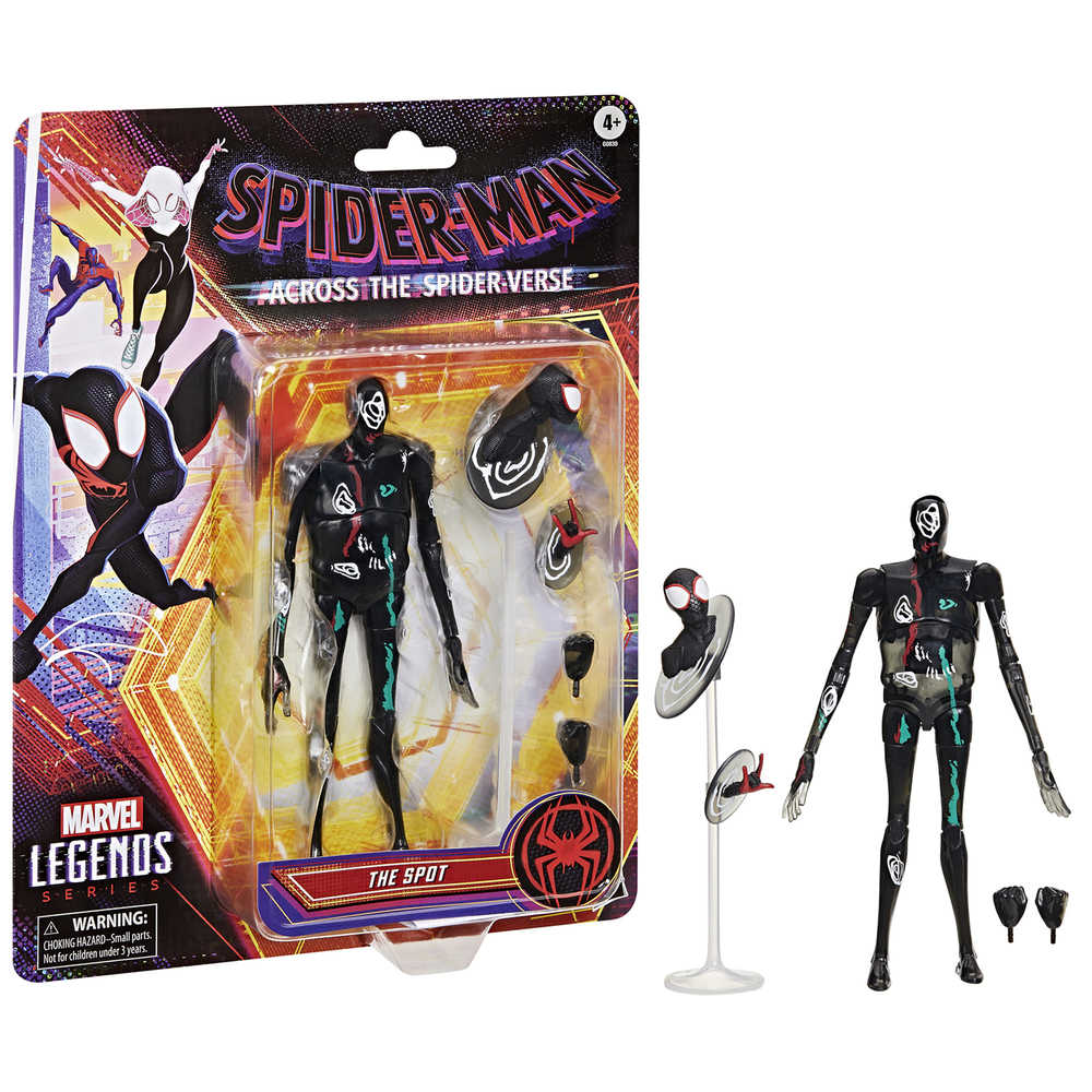 Spider-Man Atsv Legends 6 In The Spot Black Action Figure