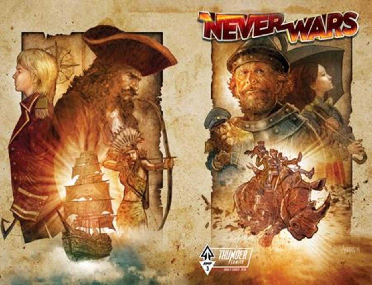 Neverwars #3 Cover A Bartling Wraparound