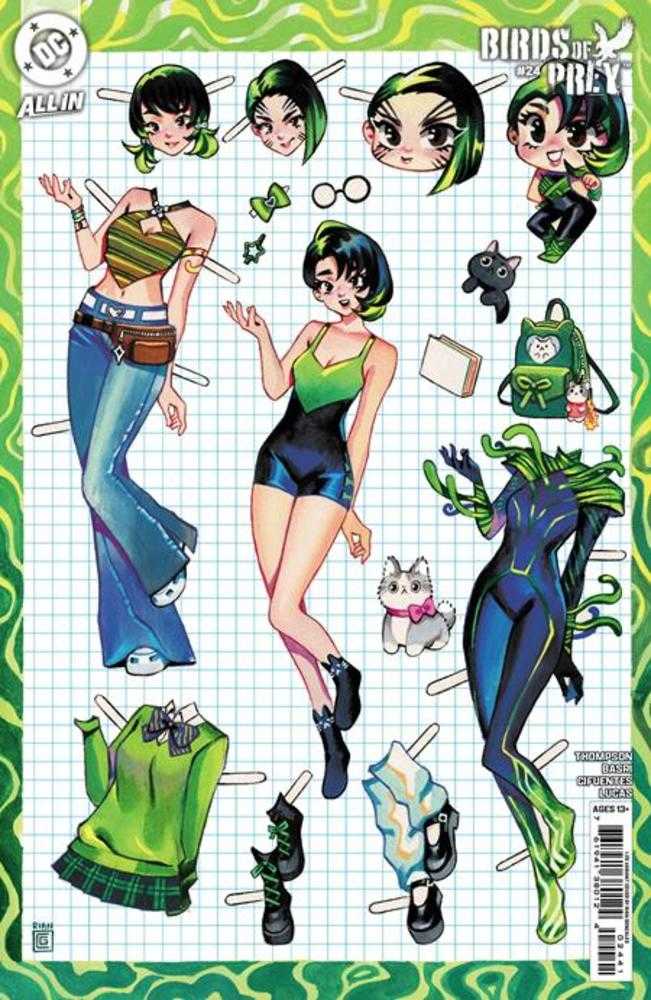 Birds Of Prey #24 Cover E 1 in 25 Rian Gonzales Card Stock Variant