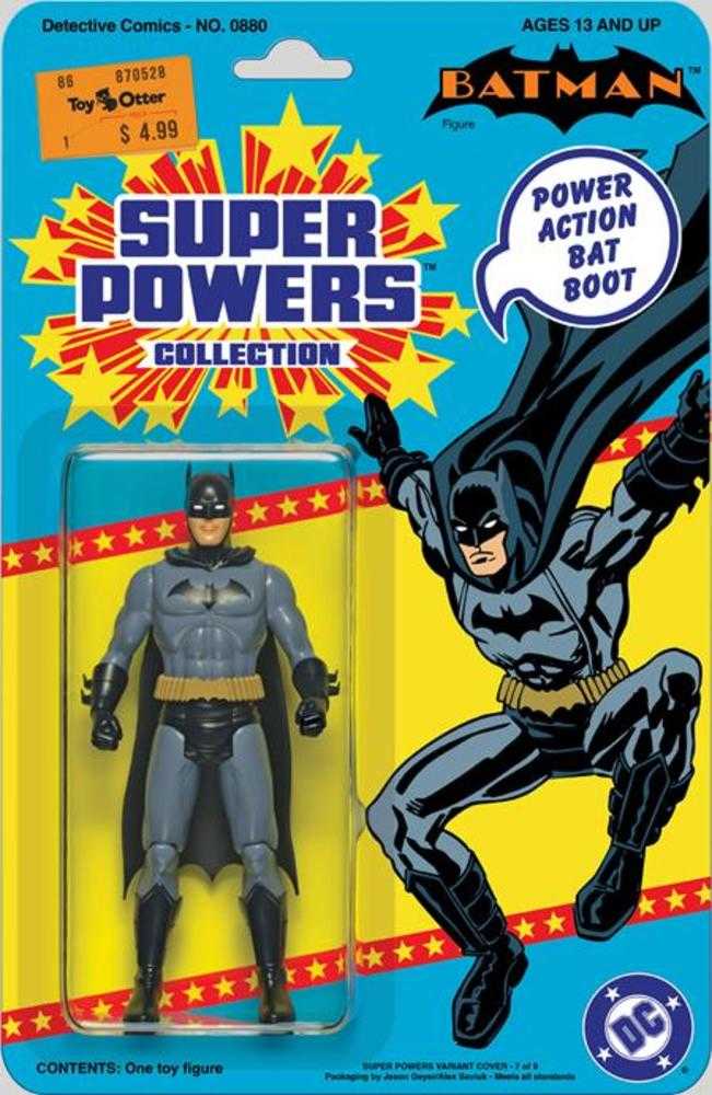Detective Comics #880 Facsimile Edition Cover B Jason Geyer & Alex Saviuk Super Powers Card Stock Variant