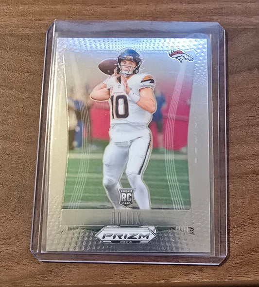 Bo Nix 2024 Panini Prizm Deca #92 Base Rookie