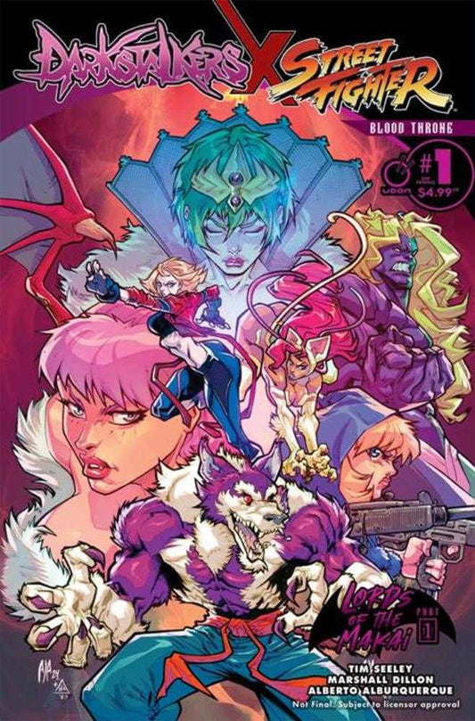 Darkstalkers X Street Fighter Blood Throne #1 (One Shot) 2nd Printing