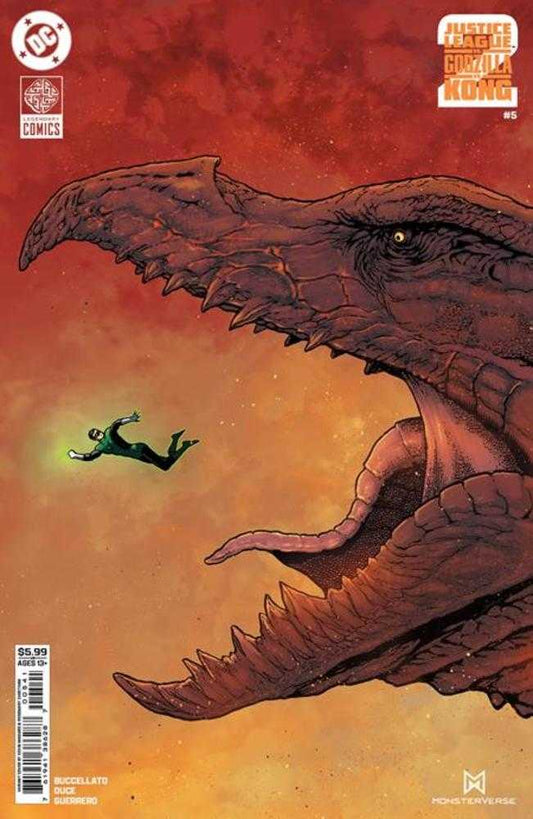 Justice League vs Godzilla vs Kong 2 #5 (Of 7) Cover D Kevin Maguire Card Stock Variant