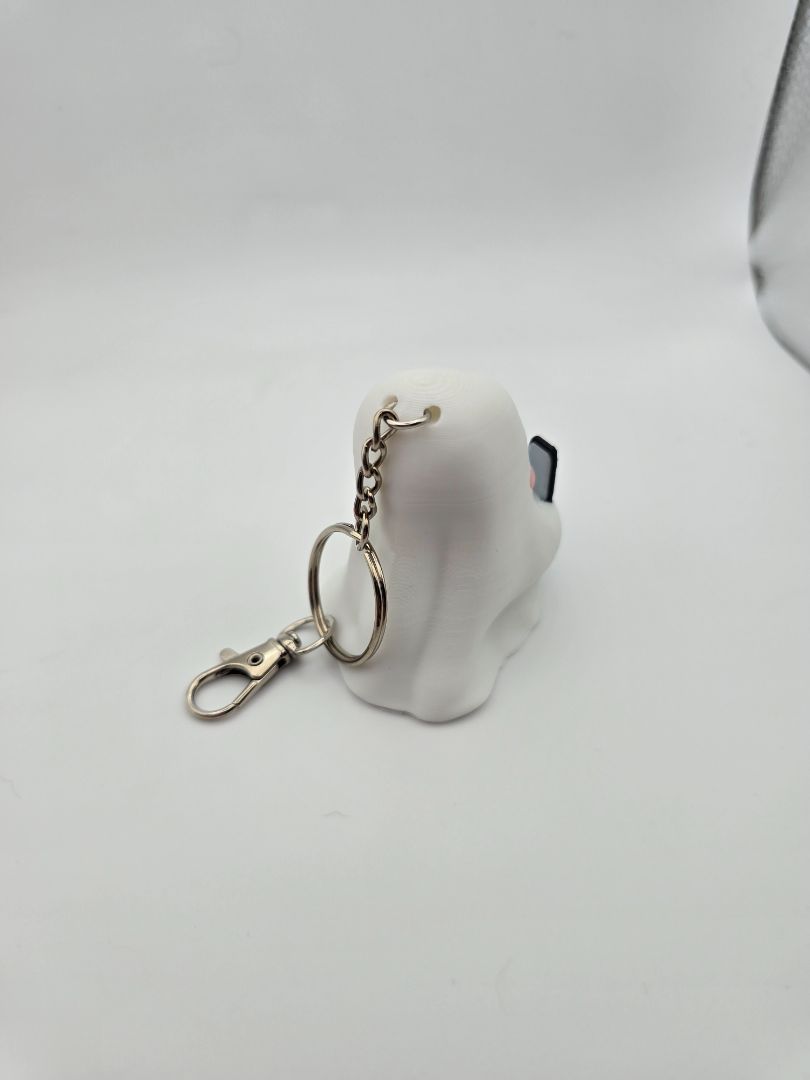Tumbler Ghostie Keychain