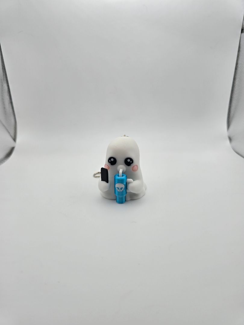 Tumbler Ghostie Keychain