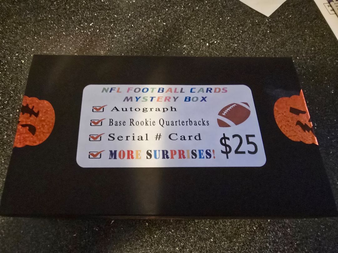 25 Dollar NFL Football Card Mystery Box! Awesome surprises!