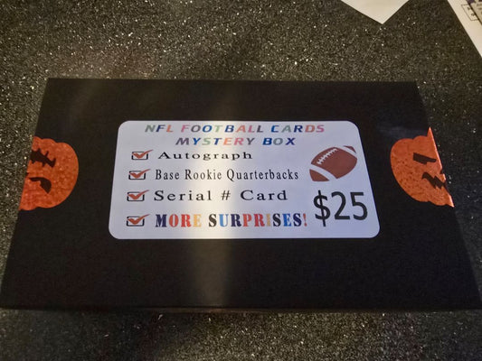 25 Dollar NFL Football Card Mystery Box! Awesome surprises!