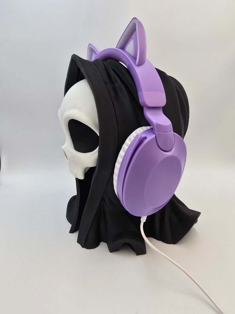 Grim Reaper Headphone Holder