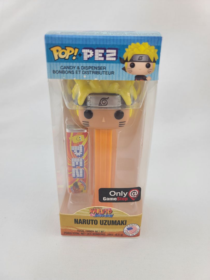 Pez Pop! Naruto Uzumaki Gamestop Exclusive