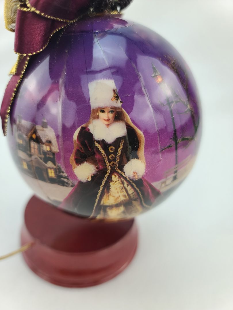 Vintage 1996 Barbie Ornament with Stand