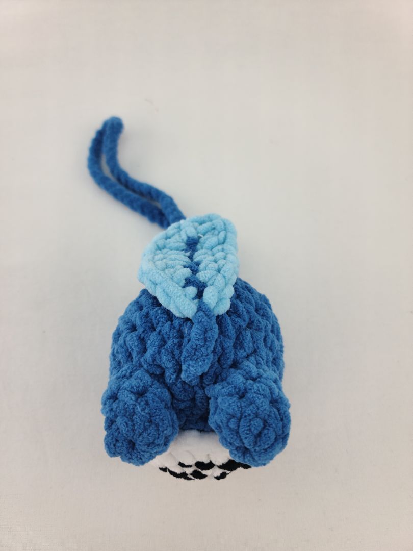Handmade Car Ornament Keychain Inspired by Poliwag Pokemon