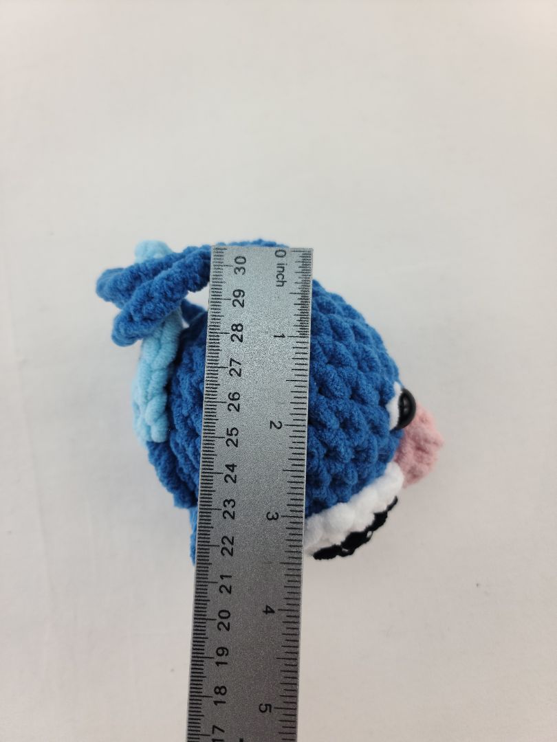 Handmade Car Ornament Keychain Inspired by Poliwag Pokemon