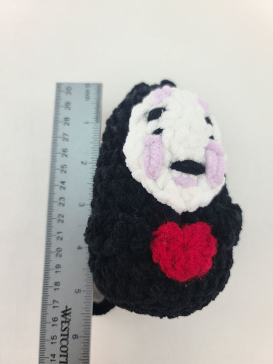 Handmade Car Ornament Keychain Inspired by No Face Kaonashi from Spirited Away