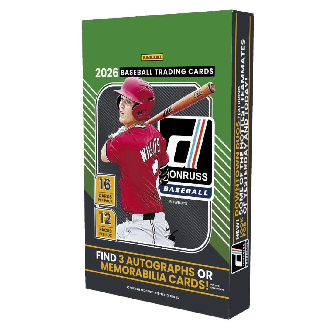 2026 Panini Donruss Baseball Hobby Box
