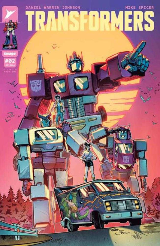Transformers #2 10 Th Printing Cover F Enid Balam & Fernando Sifuentes Variant