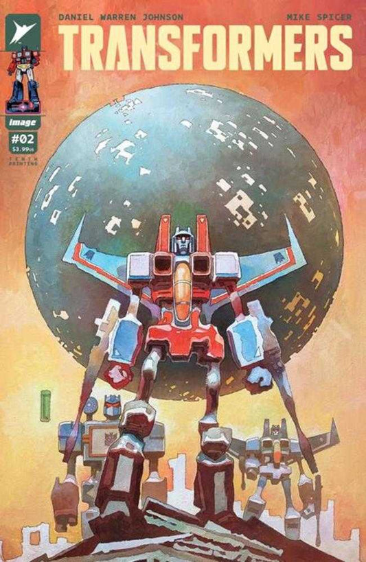 Transformers #2 10 Th Printing Cover G Toni Fejzula Variant
