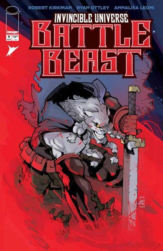 Invincible Universe Battle Beast #9 Cover D 1 in 25 Ludo Lullabi Variant