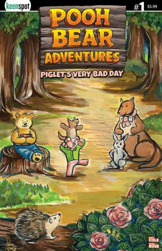 Pooh Bear Adventures Piglets Very Bad Day #1 (One Shot) Cover A Tessa Rose