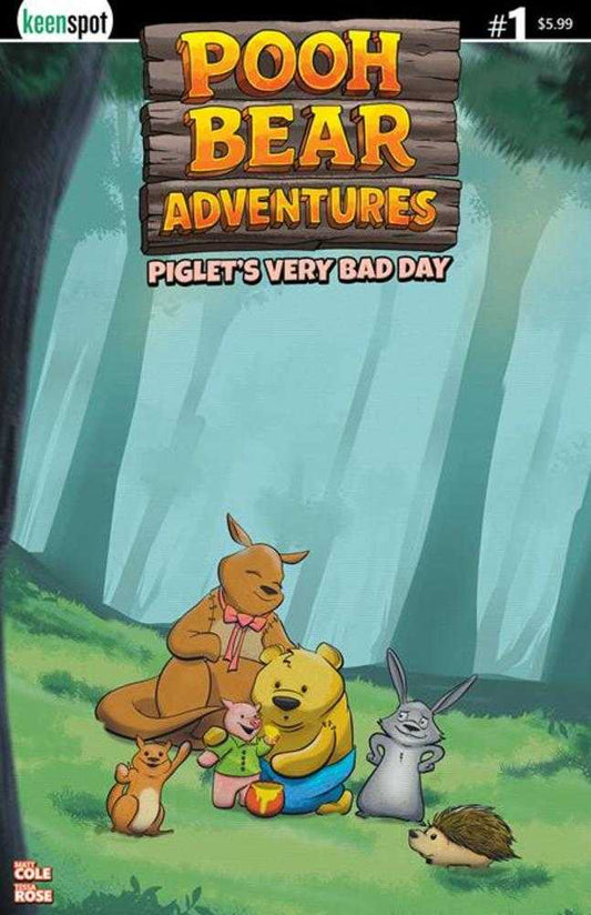 Pooh Bear Adventures Piglets Very Bad Day #1 (One Shot) Cover B J Hammond Variant