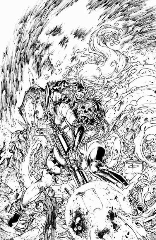 She Spawn #1 (Of 5) Cover E Brett Booth Black & White Variant