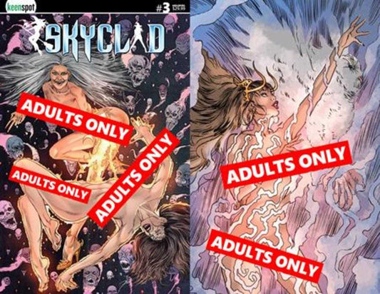 Skyclad #3 Cover D Michal Dutkiewicz Adults Only Holofoil Flip Variant (Mature)