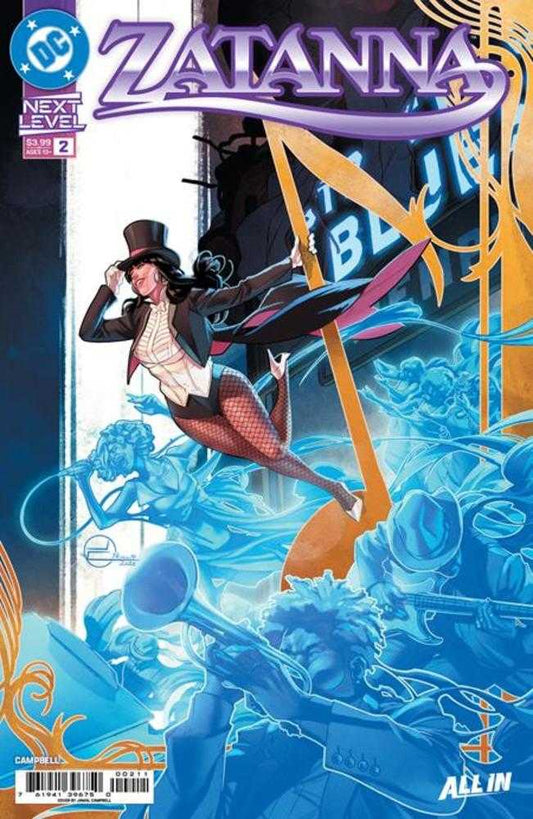 Zatanna (2026) #2 Cover A Jamal Campbell