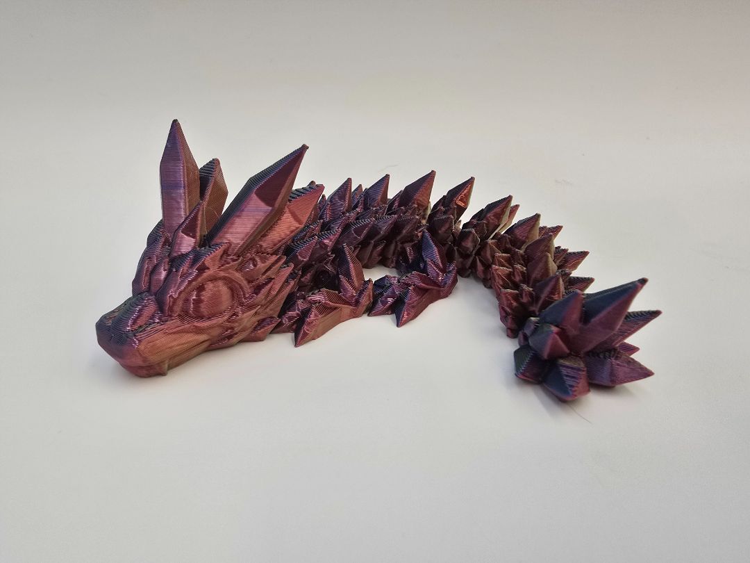 Obsidian Prism Dragon Flexi