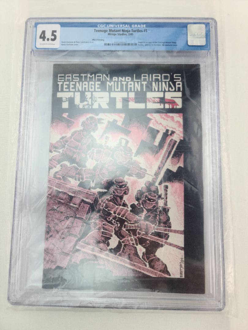 Teenage Mutant Ninja Turtles #1 Graded 4.5