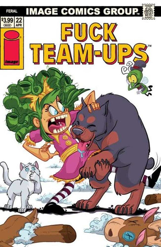 Feral #22 Cover E Tony Fleecs I Hate Fairyland Team Up Nsfw Variant