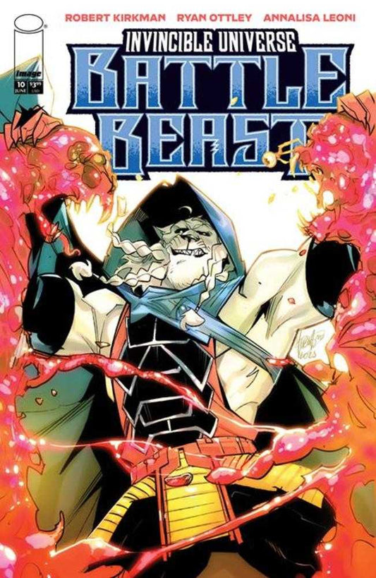 Invincible Universe Battle Beast #10 Cover D 1 in 25 Mirka Andolfo Variant
