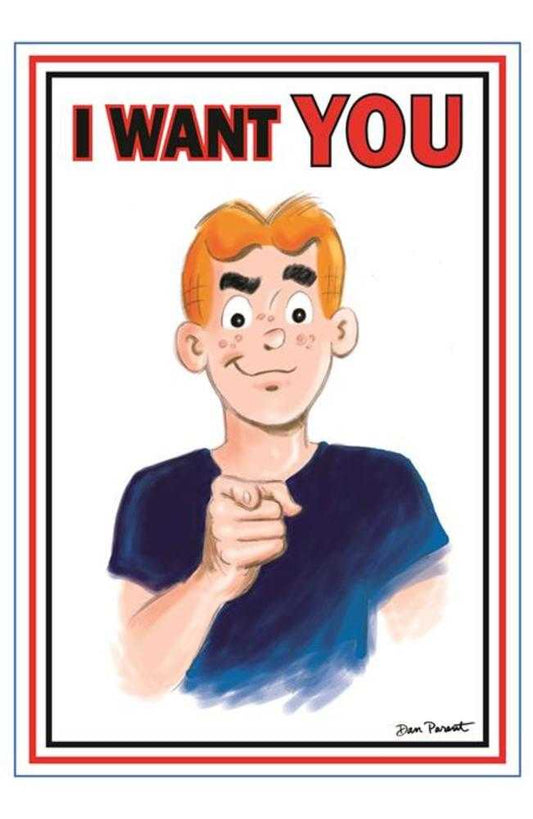 Archie Comics Celebrates Americas 250 Th (One Shot) Cover C Dan Parent Uncle Sam Poster Art Variant