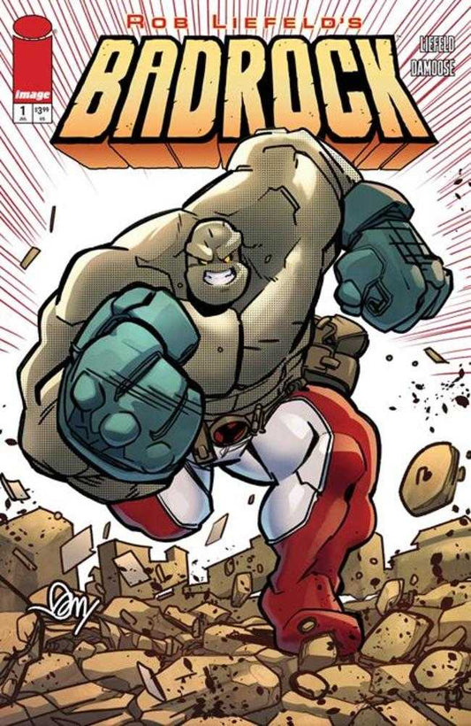 Badrock #1 Cover E Seth Damoose Variant