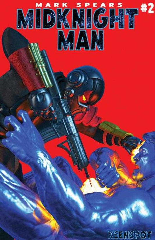 Mark Spears Midknight Man #2 Cover B Mark Spears Stay Down Variant