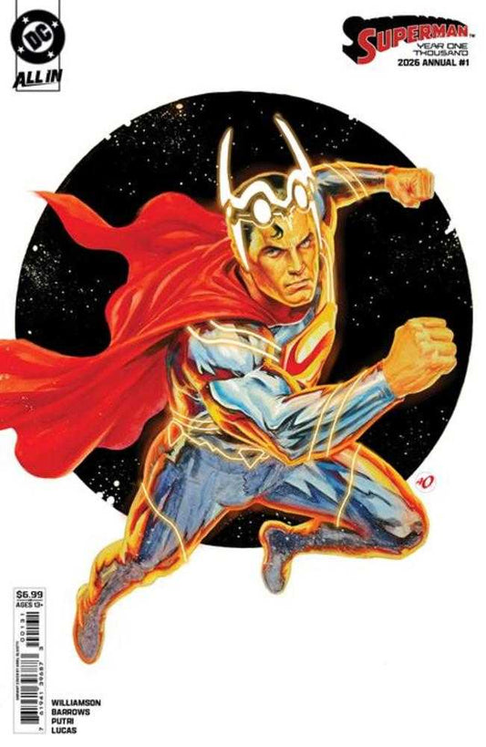 Superman Annual Year One Thousand #1 (One Shot) Cover C Ariel Olivetti Card Stock Variant (DC K.O.)