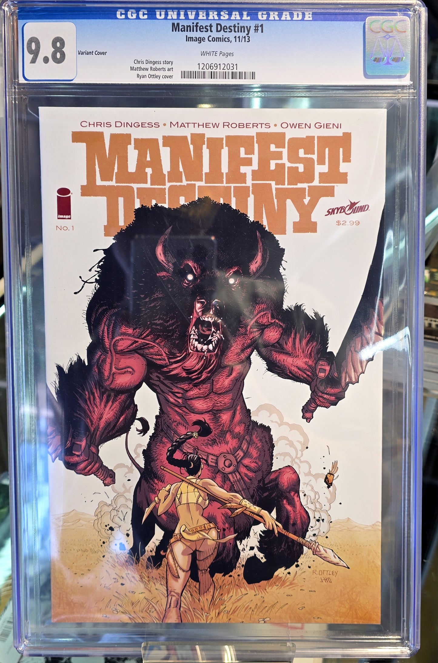 Manifest Destiny #1 Cover B Ryan Ottley Variant