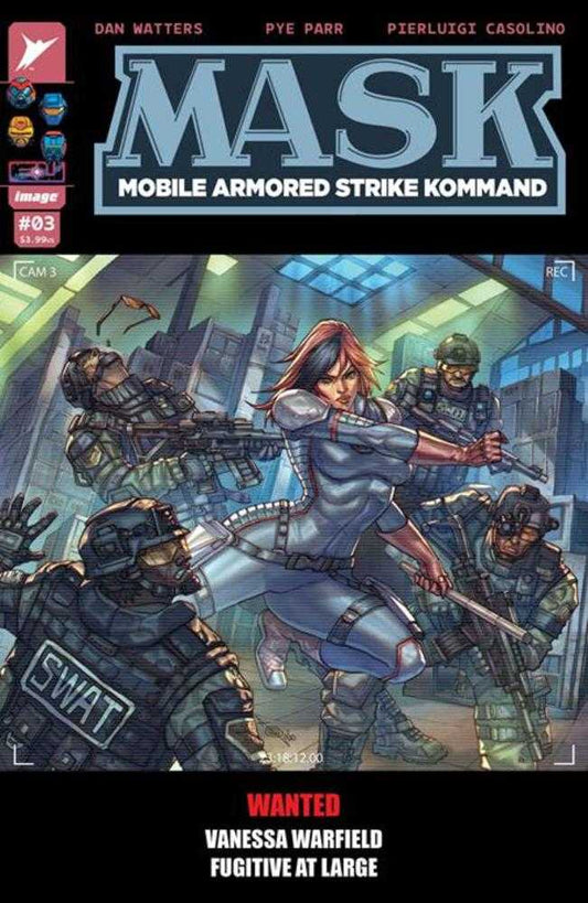 Mask #3 Cover D 1 in 25 Alan Quah Variant